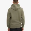 Sweat à capuche Classic Organic en coton bio - Olive poussiéreux