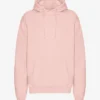 Sweat à capuche Classic Organic en coton bio - Rose délavé