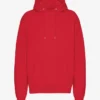 Sweat à capuche Classic Organic en coton bio - Rouge écarlate