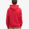 Sweat à capuche Classic Organic en coton bio - Rouge écarlate