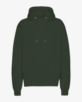 Sweat à capuche Classic Organic en coton bio - Vert chasseur