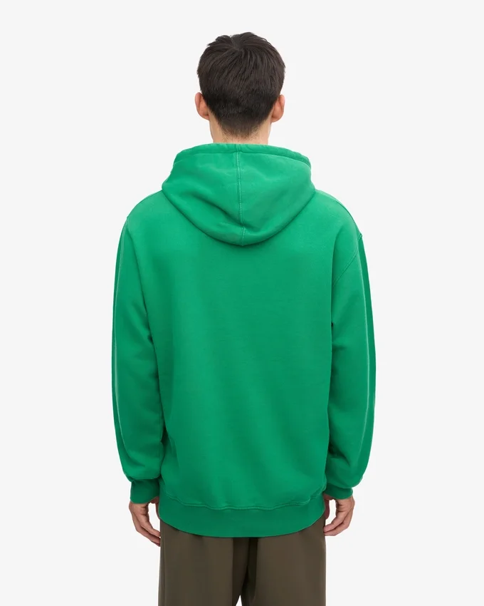 Sweat à capuche Classic Organic en coton bio - Vert Kelly