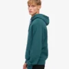 Sweat à capuche Classic Organic en coton bio - Vert océan