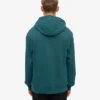 Sweat à capuche Classic Organic en coton bio - Vert océan