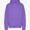 Sweat à capuche Classic Organic en coton bio - Violet ultra