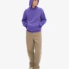 Sweat à capuche Classic Organic en coton bio - Violet ultra