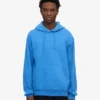 Sweat à capuche Classic Organic en laine bio - Bleu Pacifique