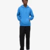 Sweat à capuche Classic Organic en laine bio - Bleu Pacifique
