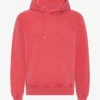 Sweat à capuche Classic Organic - Rouge délavé