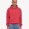 Sweat à capuche Classic Organic - Rouge délavé
