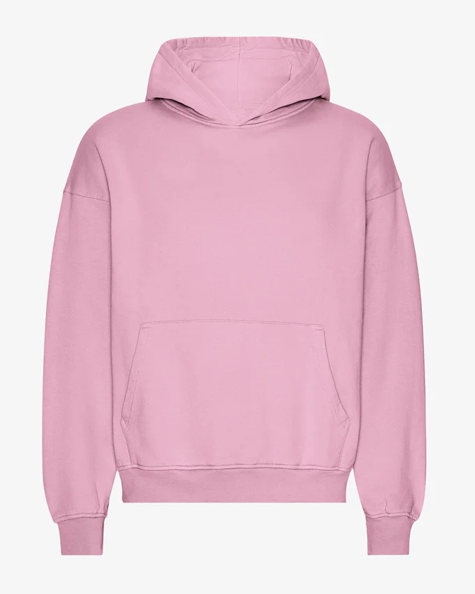 Sweat à capuche oversize bio - Fleur de cerisier