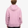 Sweat à capuche oversize bio - Fleur de cerisier