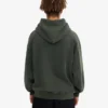 Sweat à capuche oversize bio - Forêt de minuit