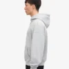 Sweat à capuche oversize bio - Gris délavé