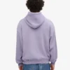 Sweat à capuche oversize bio - Jade violet