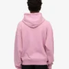 Sweat à capuche oversize en coton bio avec fermeture éclair - Fleur de cerisier