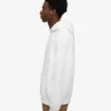 Sweat à capuche oversize en coton bio - Blanc optique