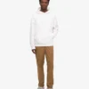 Sweat à capuche oversize en coton bio - Blanc optique