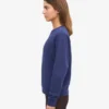 T-shirt Classic Organic à col rond pour femme - Bleu marine