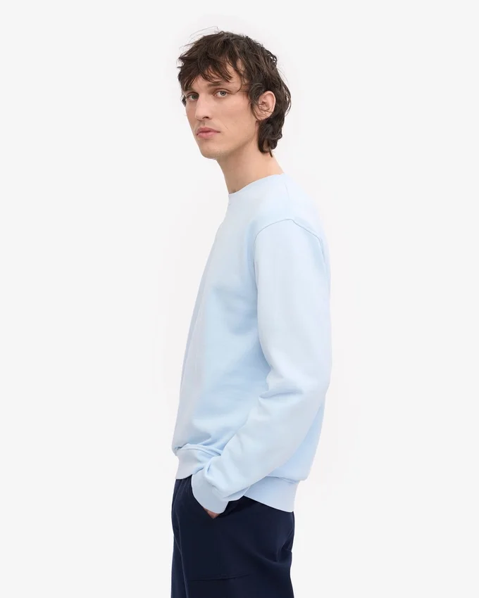 T-shirt Classic Organic en coton bio - Bleu polaire