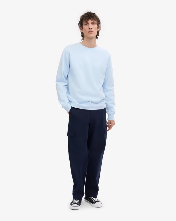 T-shirt Classic Organic en coton bio - Bleu polaire