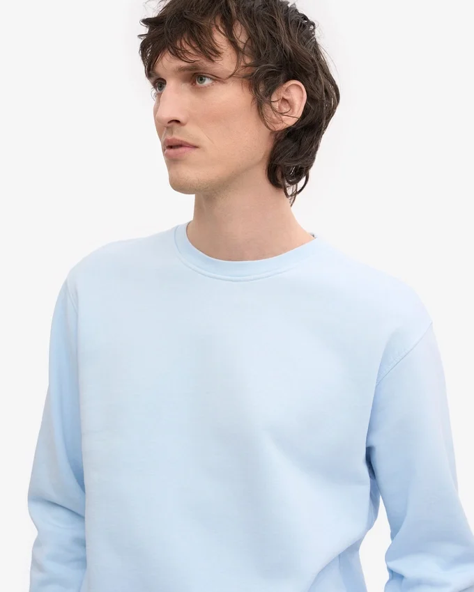 T-shirt Classic Organic en coton bio - Bleu polaire