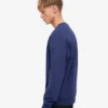T-shirt Classic Organic en coton bio à col rond - Bleu marine