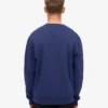 T-shirt Classic Organic en coton bio à col rond - Bleu marine