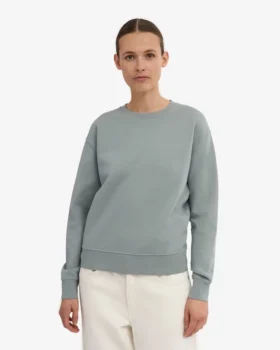 T-shirt Classic Organic en coton bio pour femme – Bleu acier