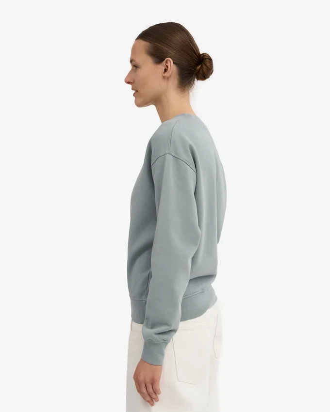 T-shirt Classic Organic en coton bio pour femme - Bleu acier