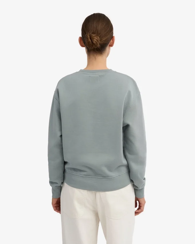 T-shirt Classic Organic en coton bio pour femme - Bleu acier