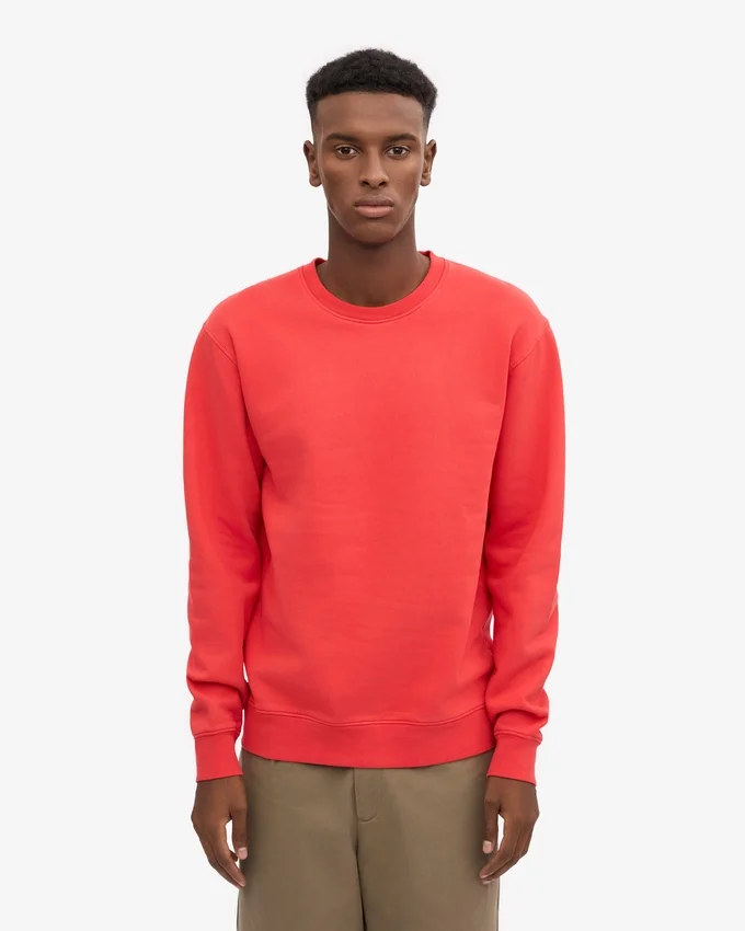 T-shirt Classic Organic en coton bio - Rouge mandarine