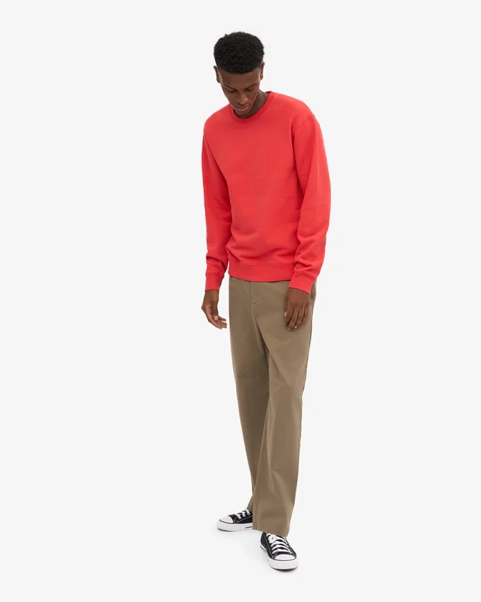T-shirt Classic Organic en coton bio - Rouge mandarine