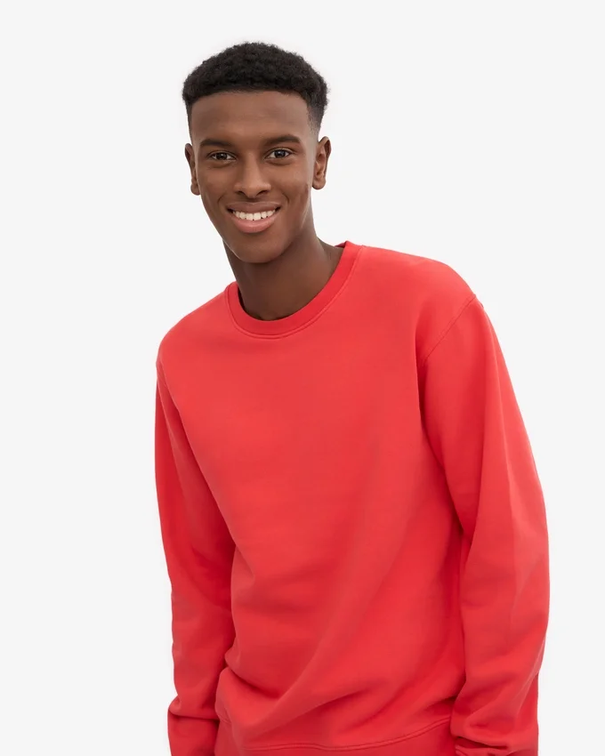 T-shirt Classic Organic en coton bio - Rouge mandarine