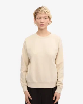 T-shirt Classic Organic pour femme – Blanc ivoire