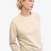 T-shirt Classic Organic pour femme - Blanc ivoire