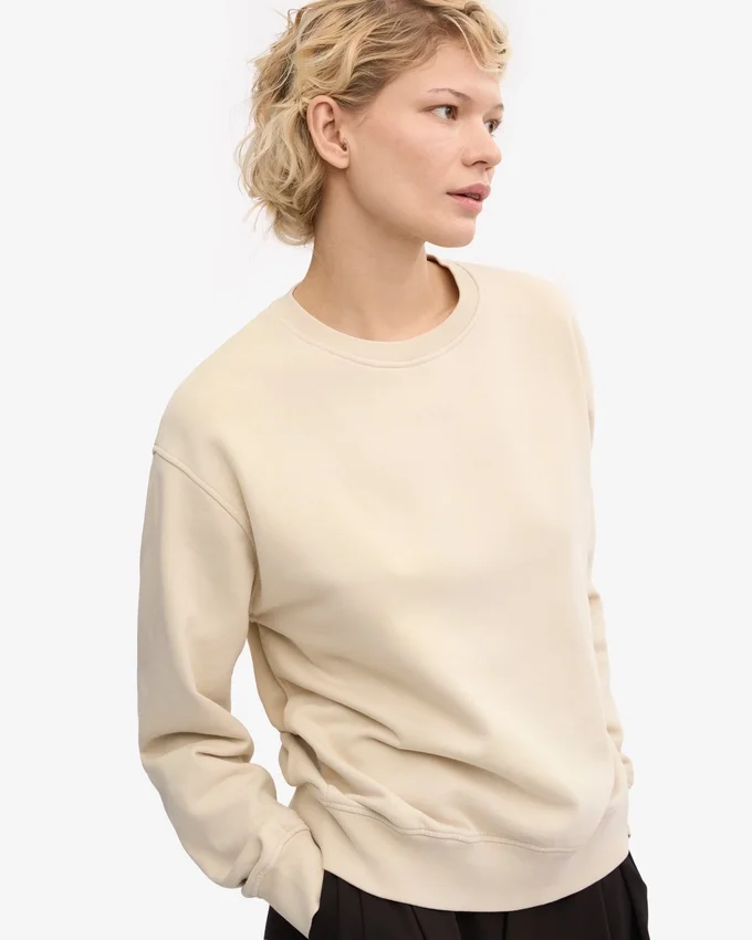 T-shirt Classic Organic pour femme - Blanc ivoire