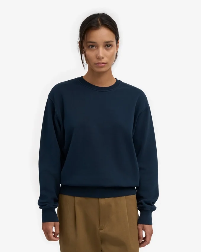 T-shirt Classic Organic pour femme - Bleu marine