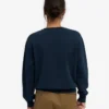 T-shirt Classic Organic pour femme - Bleu marine