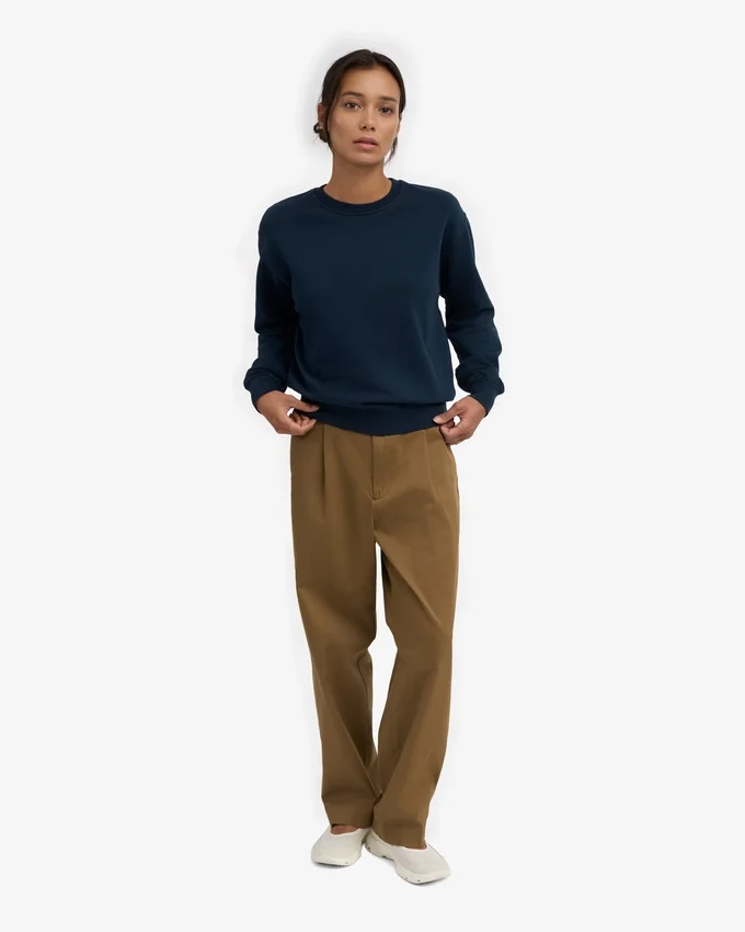 T-shirt Classic Organic pour femme - Bleu marine
