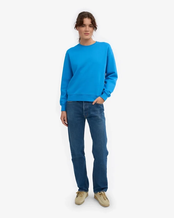 T-shirt Classic Organic pour femme - Bleu Pacifique