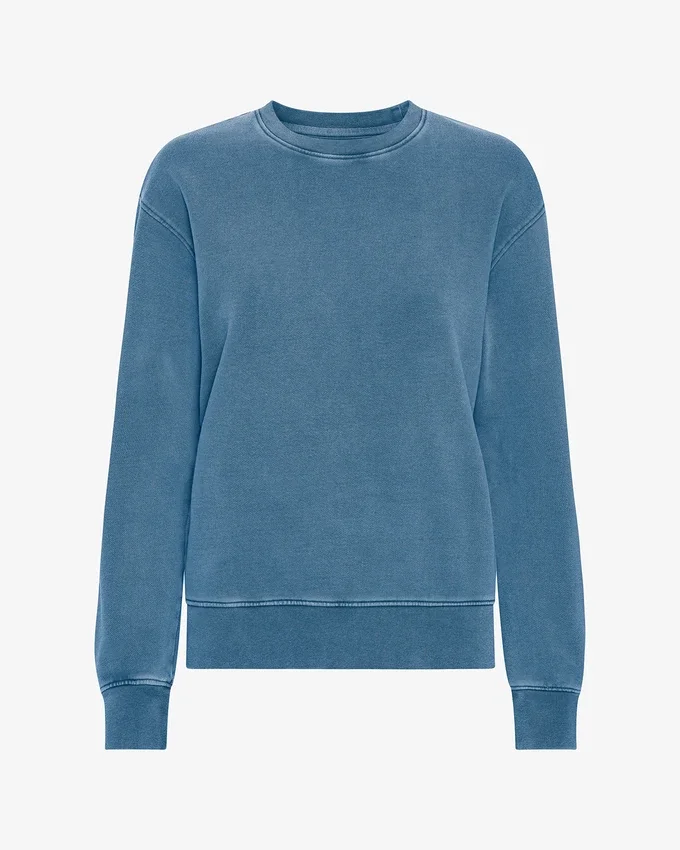 T-shirt Classic Organic pour femme - Indigo délavé