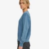 T-shirt Classic Organic pour femme - Indigo délavé