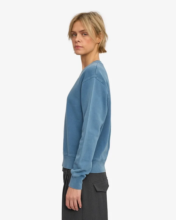T-shirt Classic Organic pour femme - Indigo délavé