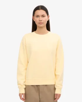 T-shirt Classic Organic pour femme – Jaune pâle