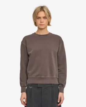 T-shirt Classic Organic pour femme – Marron boue délavé