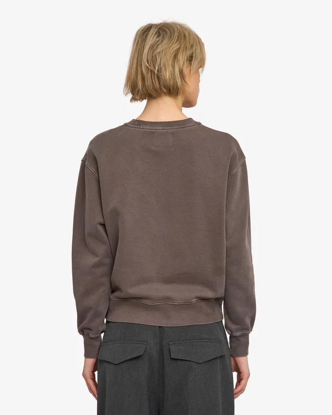 T-shirt Classic Organic pour femme - Marron boue délavé