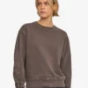 T-shirt Classic Organic pour femme - Marron boue délavé