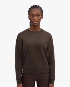 T-shirt Classic Organic pour femme – Marron café