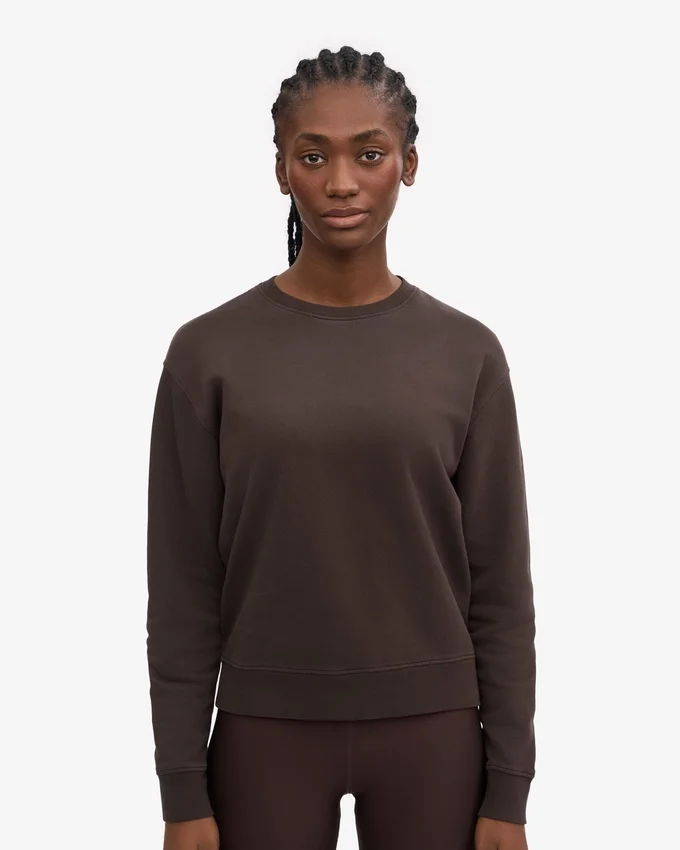 T-shirt Classic Organic pour femme - Marron café
